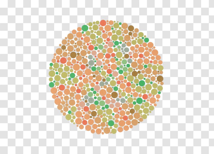 Color Blindness Ishihara Test Vision Loss Eye Examination - Buta Transparent PNG