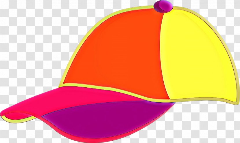 Yellow Clothing Cap Clip Art Pink - Cartoon - Fashion Accessory Hat Transparent PNG