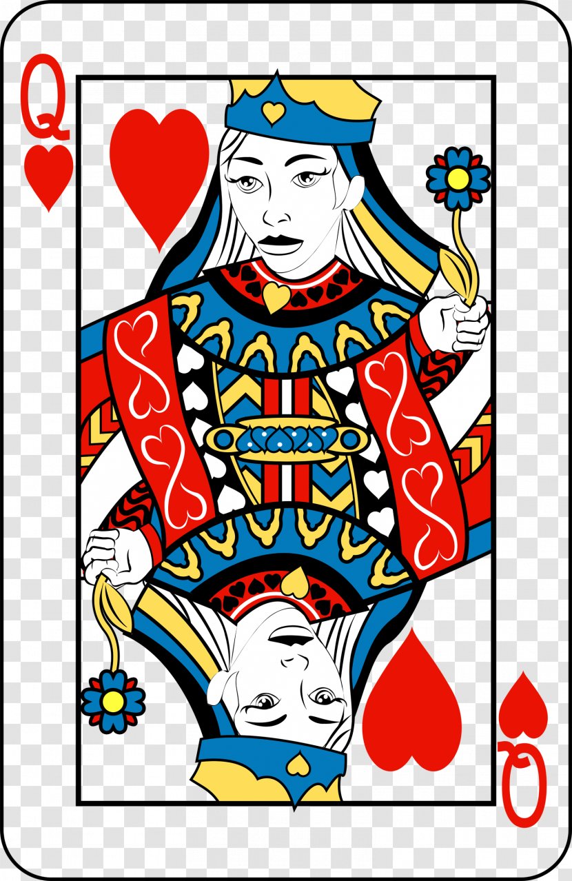 Queen Of Hearts Stock Photography Royalty-free Vector Graphics - Playing Card - Clip Art Transparent PNG