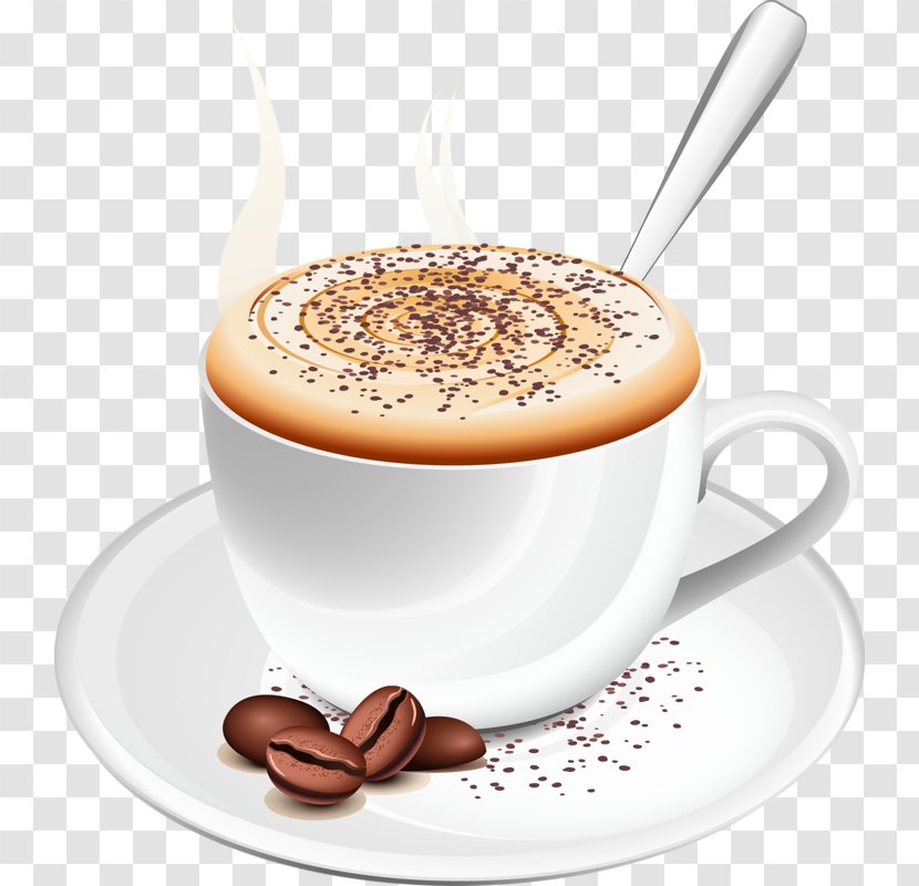 Cappuccino Coffee Latte Espresso Tea - Instant - Mug Transparent PNG