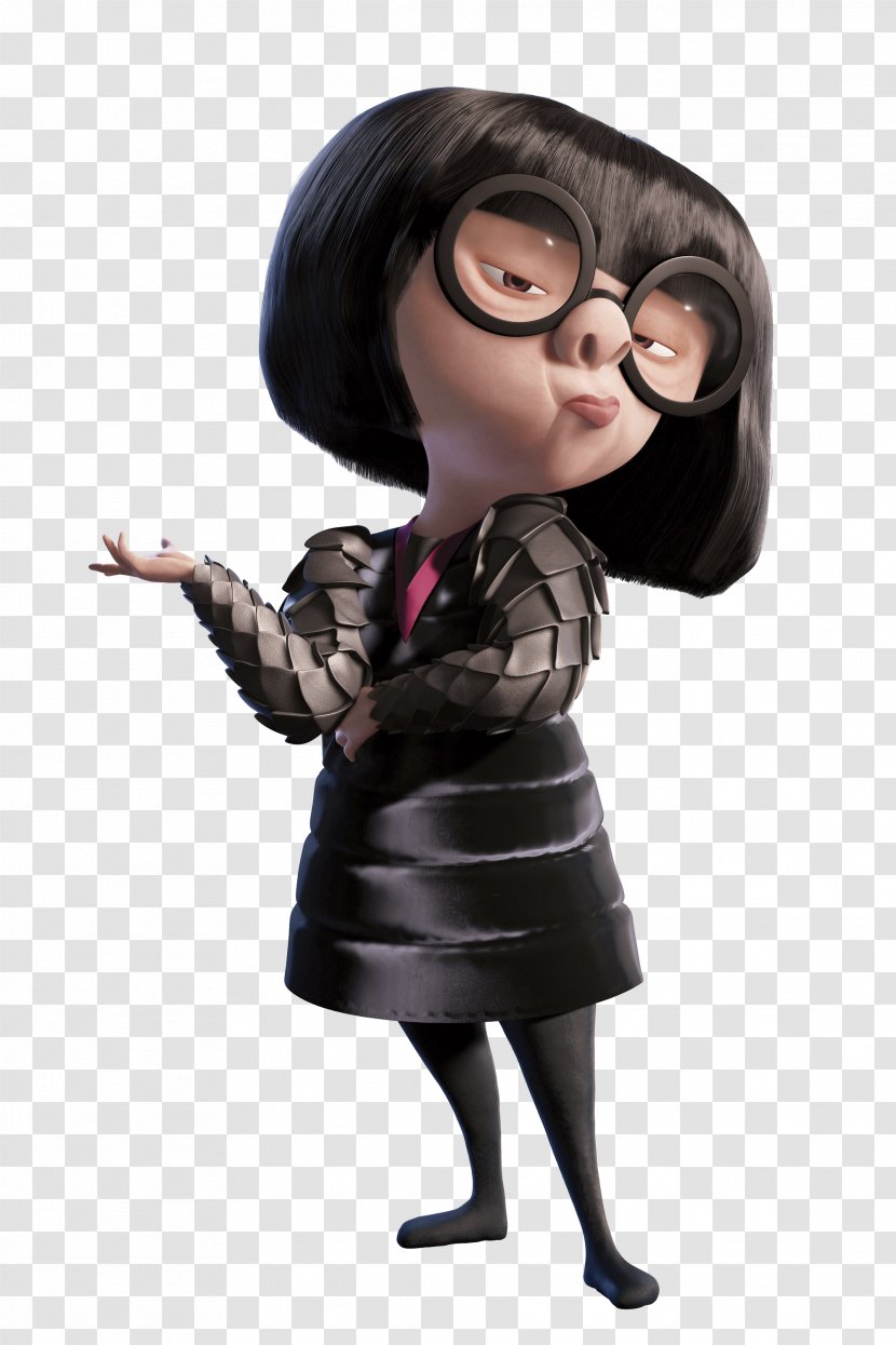 Edna 'E' Mode Violet Parr Pixar Film - Silhouette - The Incredibles Transparent PNG