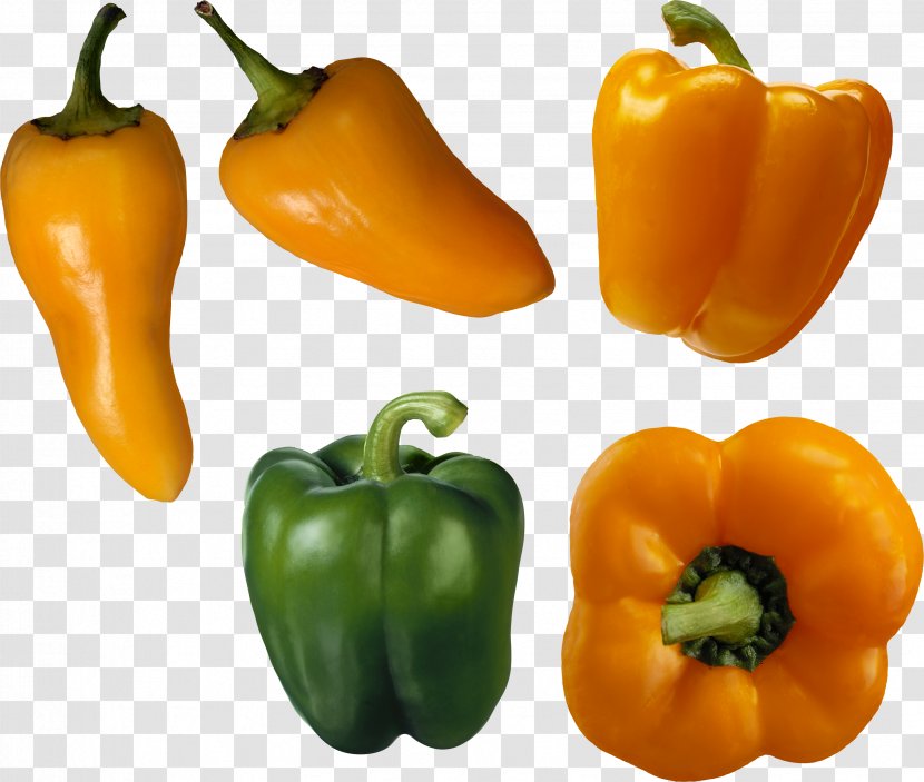 Bell Pepper Organic Food Vegetable Chili - Image Transparent PNG