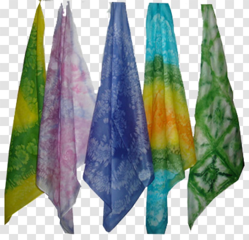 Silk Polyamide Handkerchief Dye Natural Fiber - Dyeing - Ribbon Transparent PNG