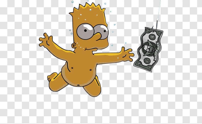 Bart Simpson Homer Nevermind Milhouse Van Houten Marge - Simpsons Season 9 - The Movie Transparent PNG