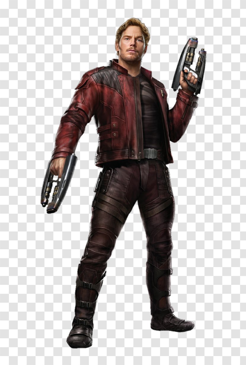 Chris Pratt Star-Lord Guardians Of The Galaxy Gamora Rocket Raccoon - Avengers Infinity War - Star Lord Transparent PNG