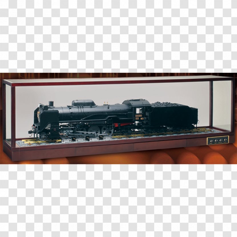 Train Steam Locomotive JNR Class D51 C57 - Stand Display Transparent PNG
