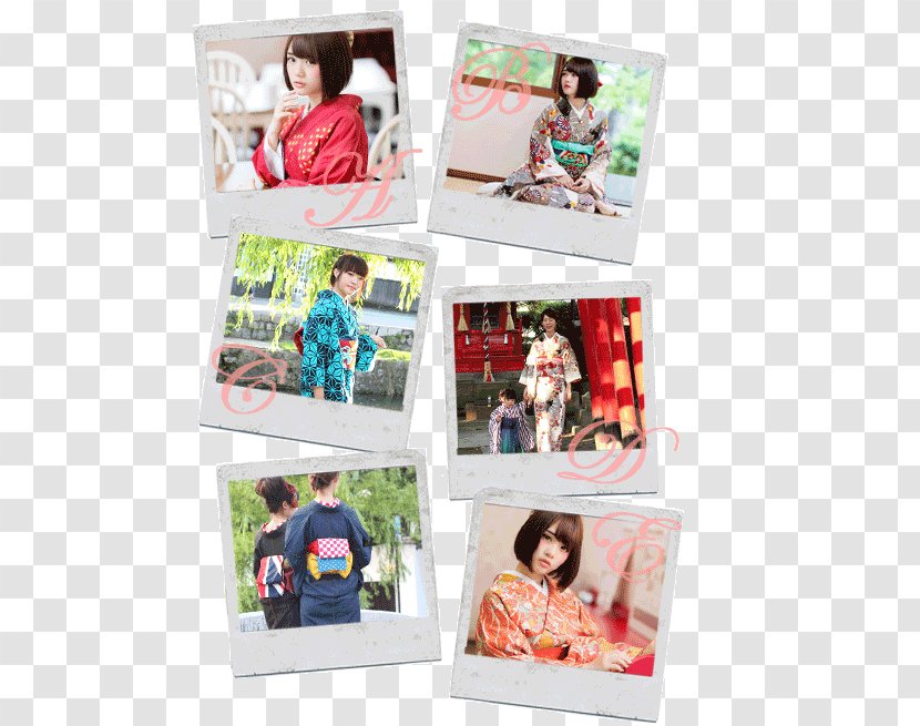 Yumiko Igarashi Museum Kimono Rental 着物浪漫 レンタル着物 Yukata - Picture Frame - Design Transparent PNG