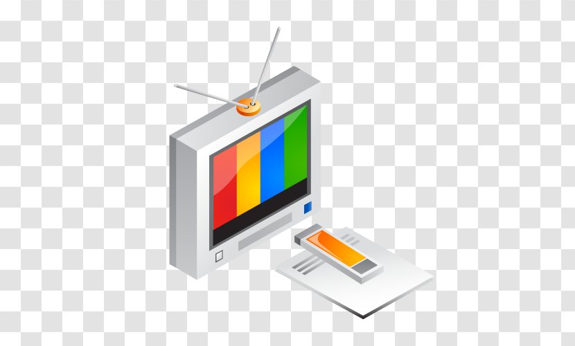 Television Set Remote Control - Vector Color Computer Transparent PNG