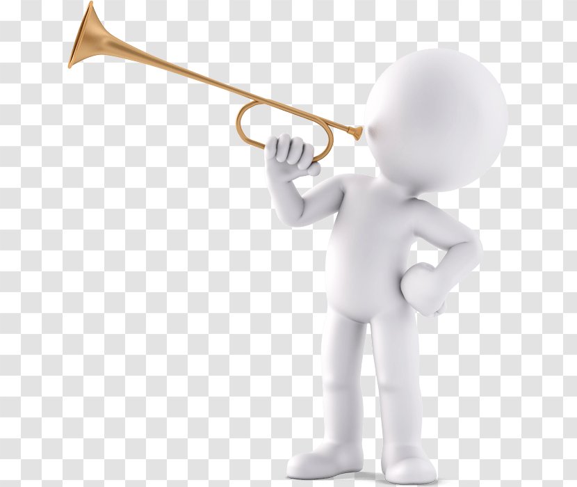 Stock Photography 3D Computer Graphics - Silhouette - Man Playing Clarinet Transparent PNG