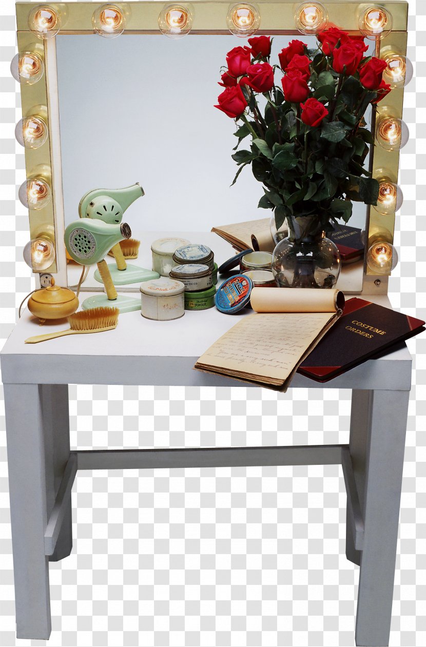 Mirror Glass Clip Art - Furniture - Table Transparent PNG