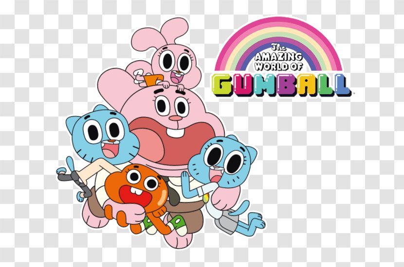 Darwin Watterson Cartoon Network Gumball - Watercolor - Deadpool Logo Transparent PNG