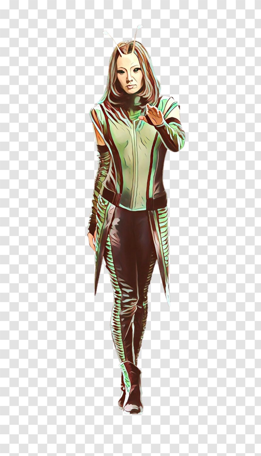 Costume Illustration Legendary Creature - Fashion Design - Green Transparent PNG