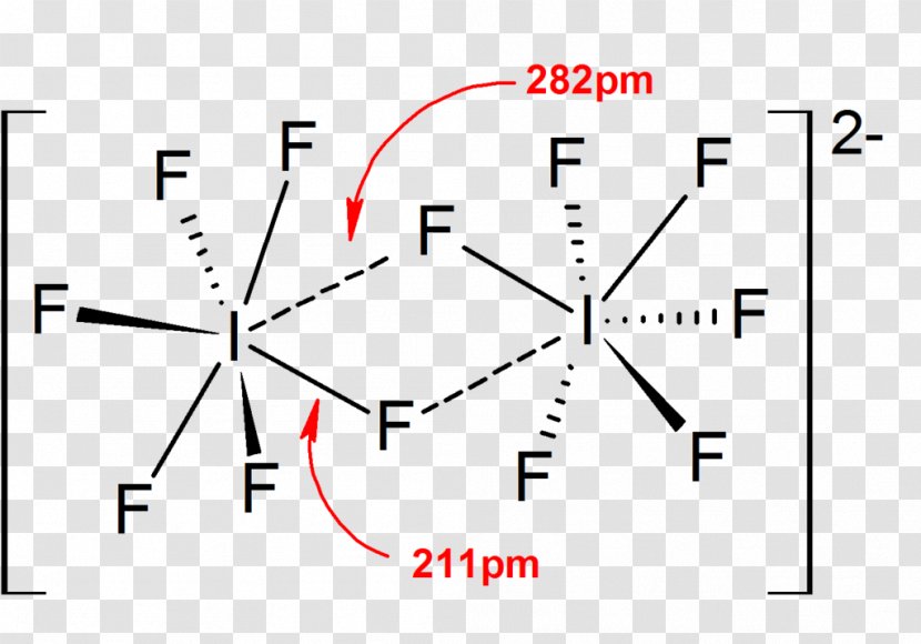 Lewis Structure Iodine Heptafluoride Triiodide Acids And Bases Polyiodide - Symmetry Transparent PNG