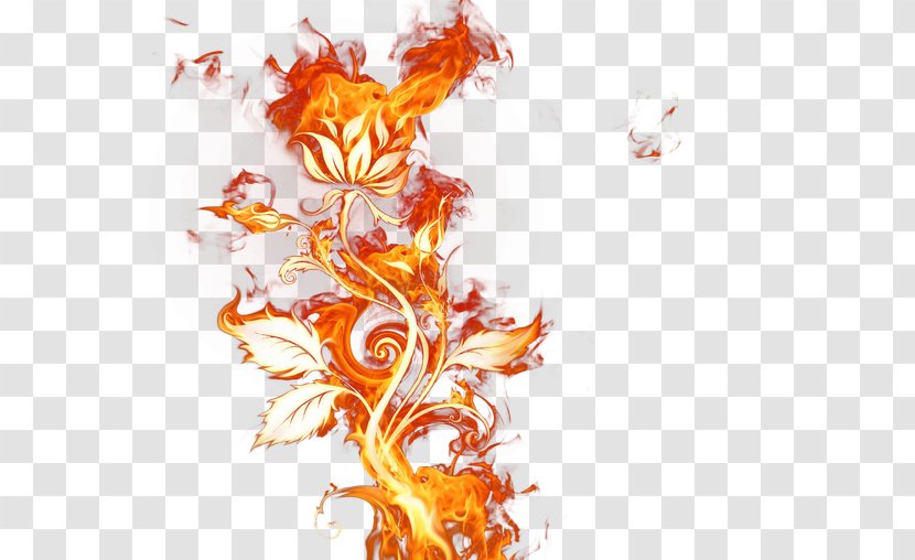 Fire Flame Clip Art - Batik - Elemental Transparent PNG