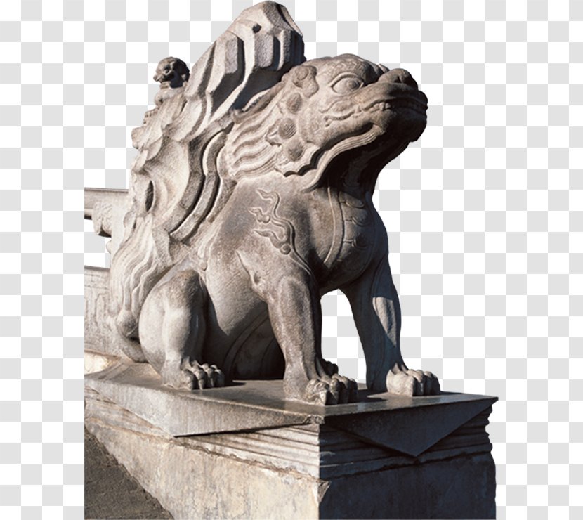 China Lion Download - Classical Sculpture - Lions Transparent PNG