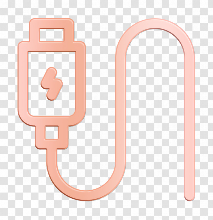 Usb Icon Cable Icon Electrician Icon Transparent PNG