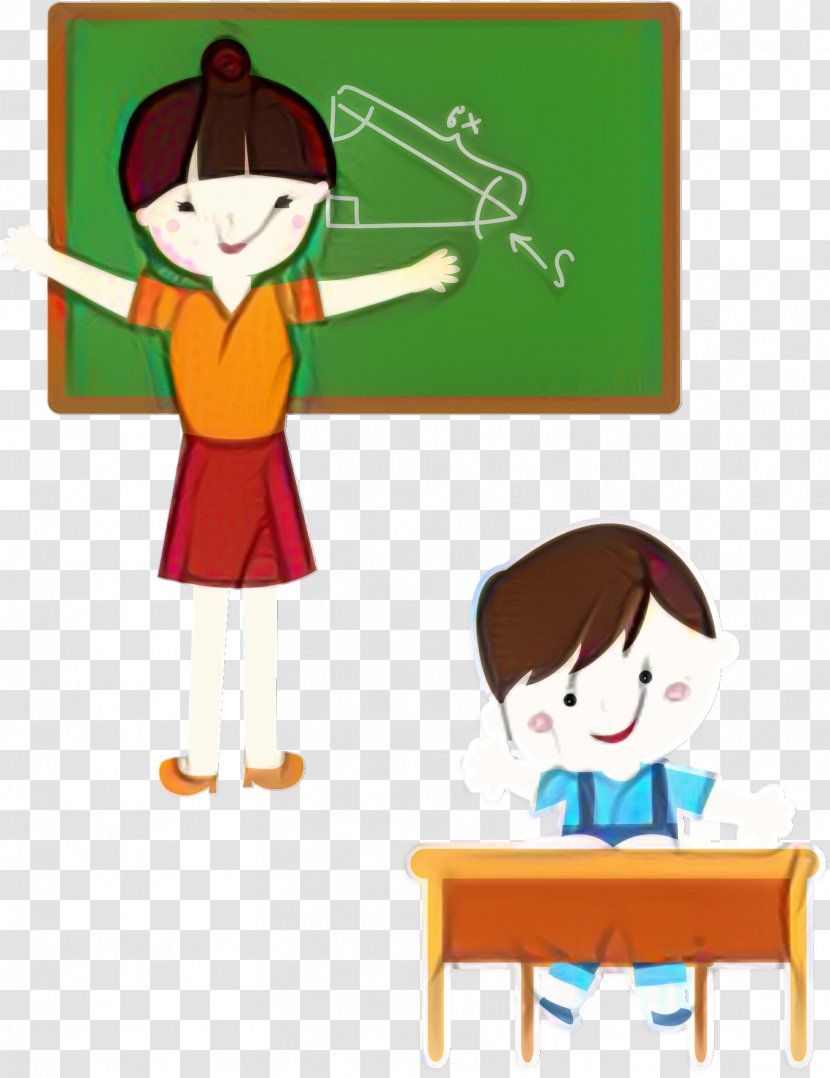 Blackboard Cartoon - Play Education Transparent PNG