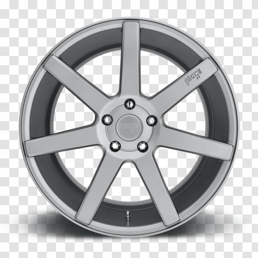 Car Custom Wheel Rim Anthracite Transparent PNG