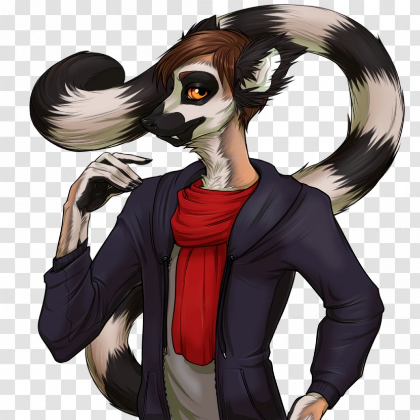 Demon Black Hair Cartoon Mammal - Frame Transparent PNG