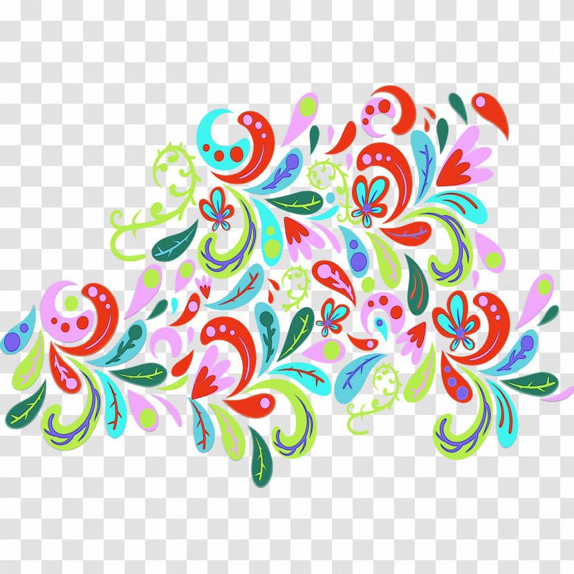 Floral Ornament - Visual Arts - Sticker Transparent PNG
