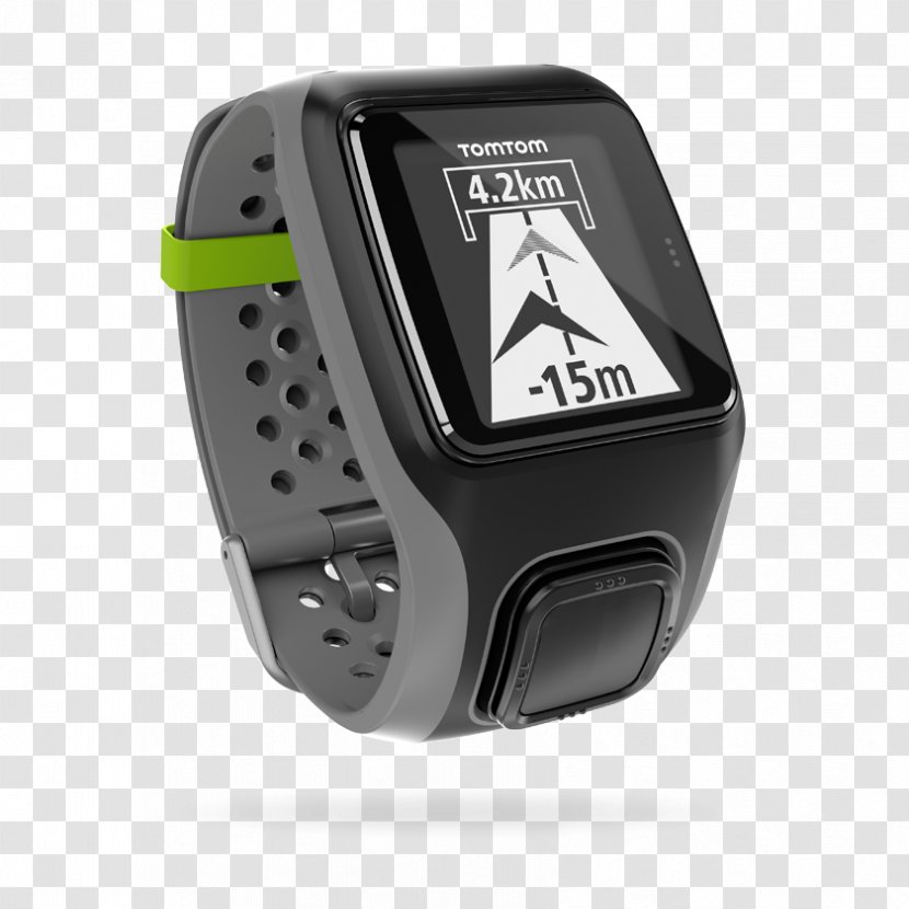 GPS Watch Sport Cadence Activity Tracker TomTom - Hardware - Swimming Publicity Transparent PNG