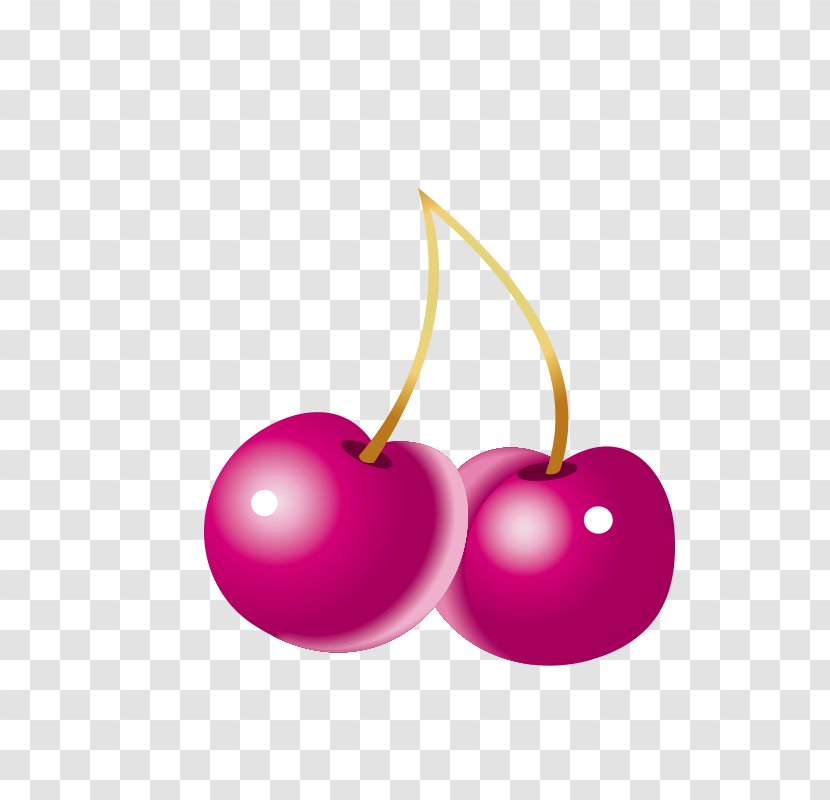 Cherry Drawing Fruit Transparent PNG