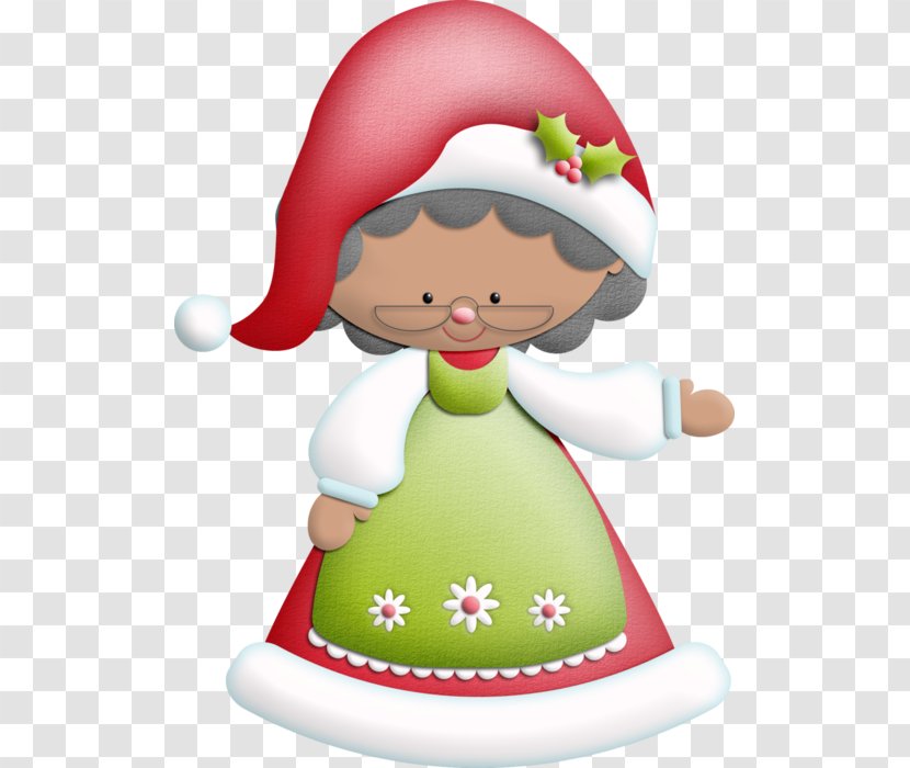 Santa Claus Christmas Ornament Mrs. Clip Art - Drawing - Mama Love Transparent PNG