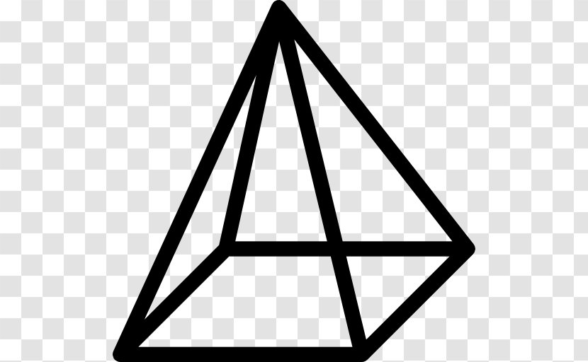 Tetrahedron Triangle Pyramid Geometry - Plane Transparent PNG