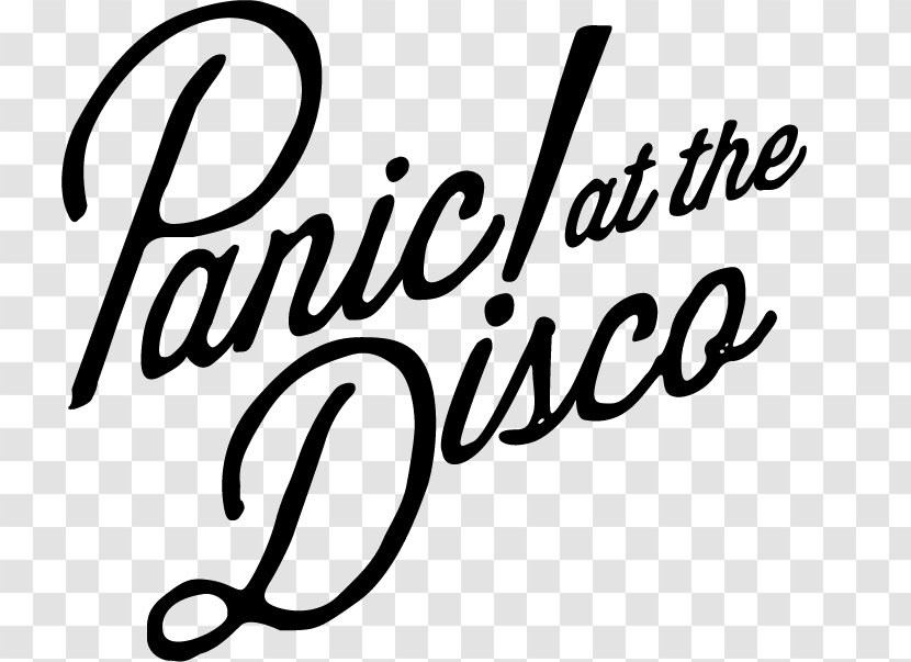 Panic! At The Disco Nightclub Logo Art - Black - Parental Vector Transparent PNG