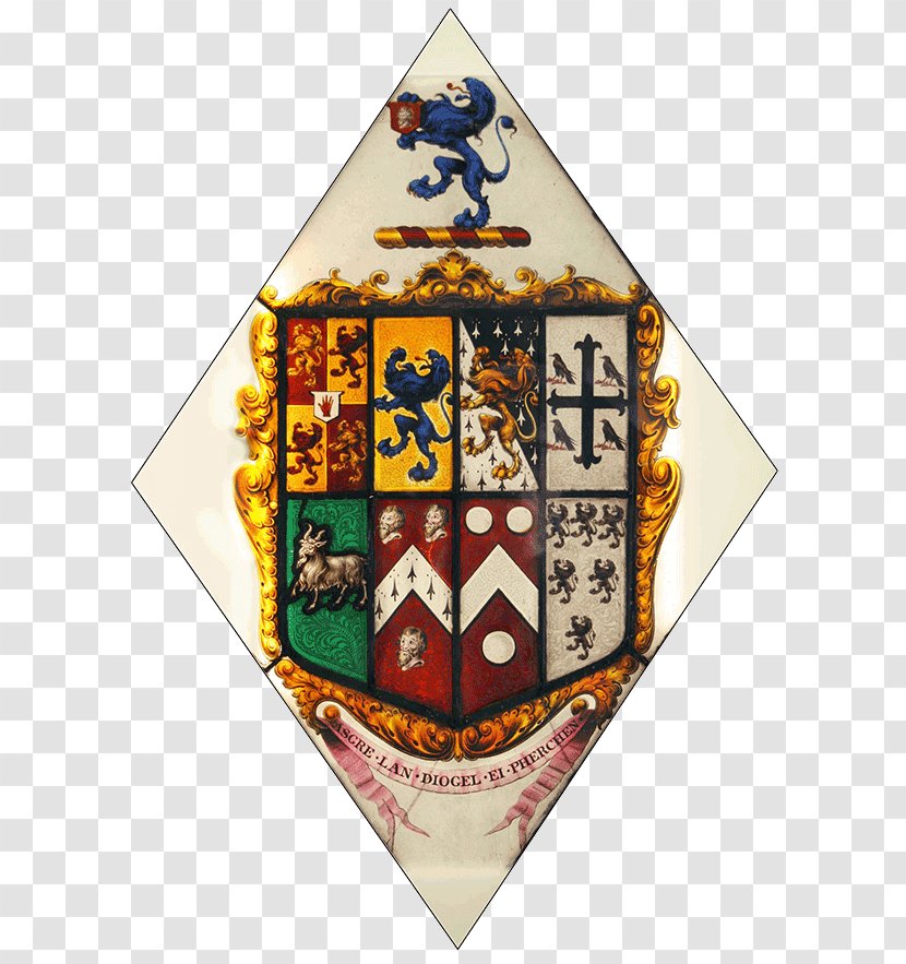 Nannau Family National Symbols Of Wales Roll Arms Crest - Coat Transparent PNG