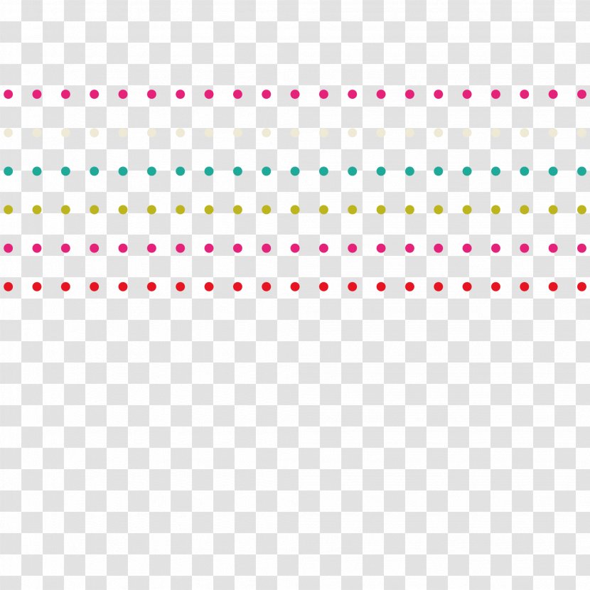 Area Angle Pattern - Rectangle - Vector Colored Dots Dividing Line Transparent PNG
