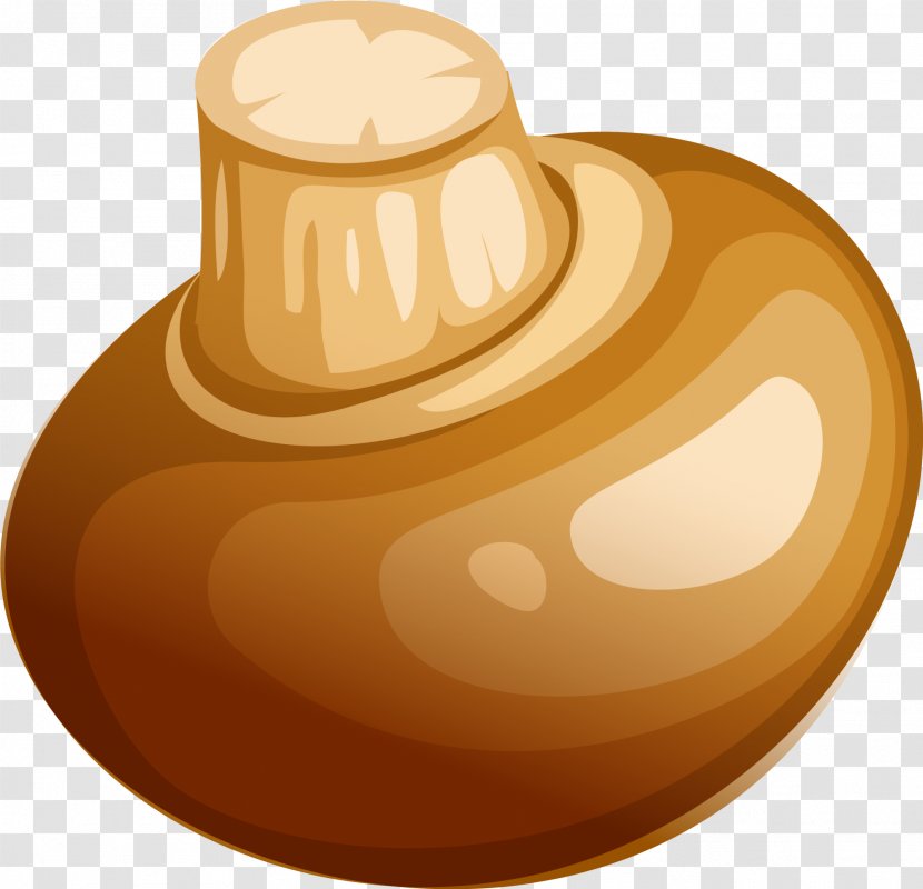 Brown Cartoon Drawing Mushroom Transparent PNG