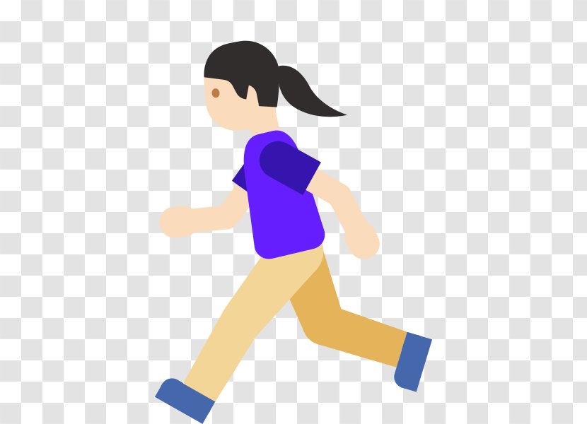 Run - Tree - Running Lady Android 7.1 EmojipediaAndroid Transparent PNG