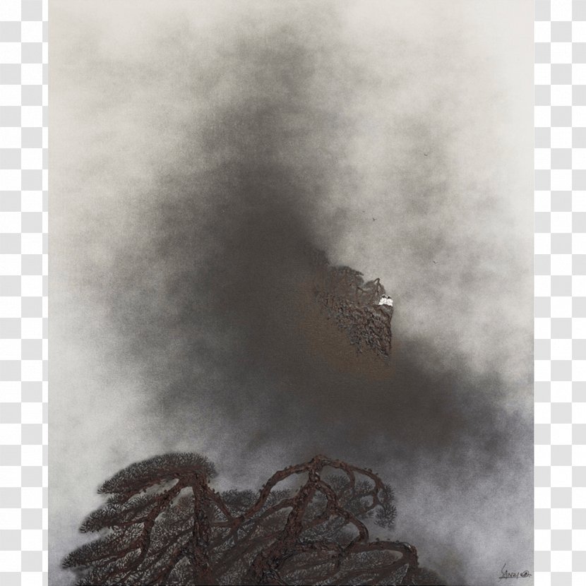 Art WeMe Contemporary Gallery Solo Show Oil Painting Fog - Tree - Museum Transparent PNG