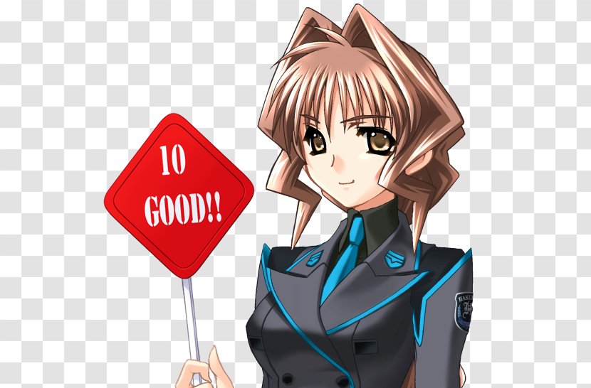 Muv-Luv Alternative Japan Mages Visual Novel Game - Watercolor Transparent PNG