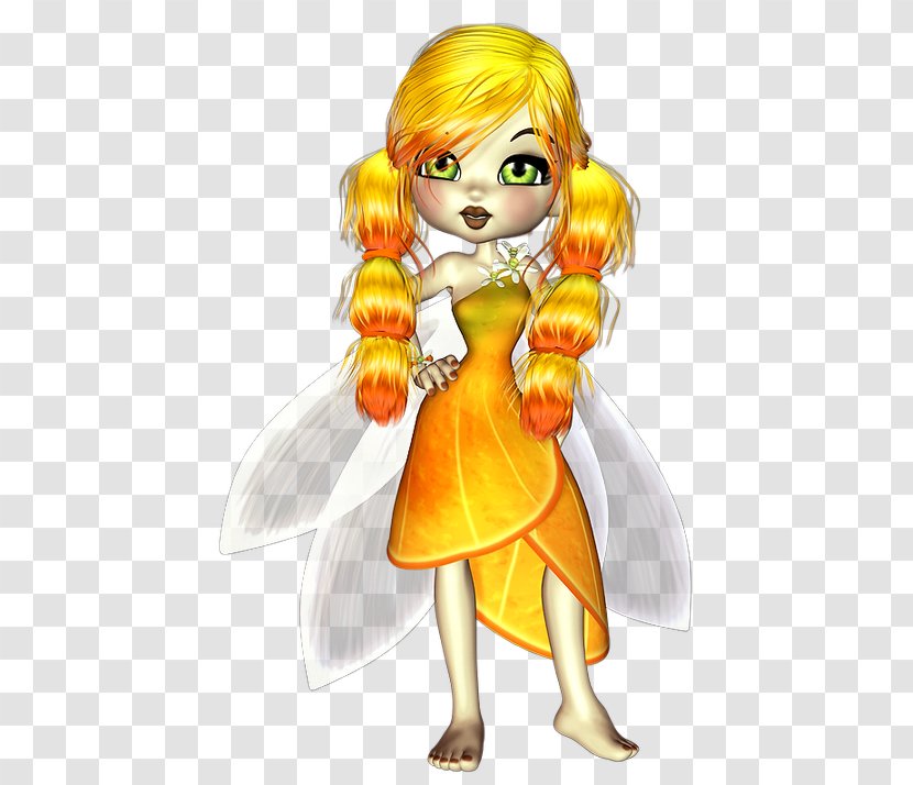 Fairy Human Hair Color Costume Design Cartoon - Silhouette - Zy Transparent PNG