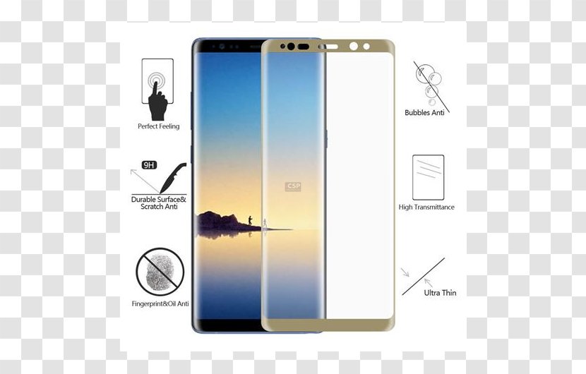 Samsung Galaxy Note 8 IPhone Android Smartphone - Iphone Transparent PNG