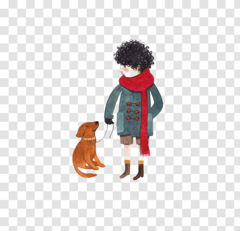 Dog Puppy Illustration - Walk The Transparent PNG