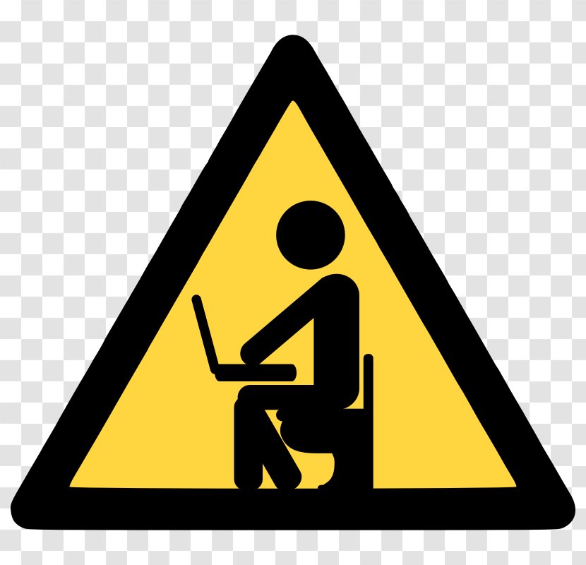 Privacy Clip Art - Traffic Sign - Pictures Of People Using Computers Transparent PNG