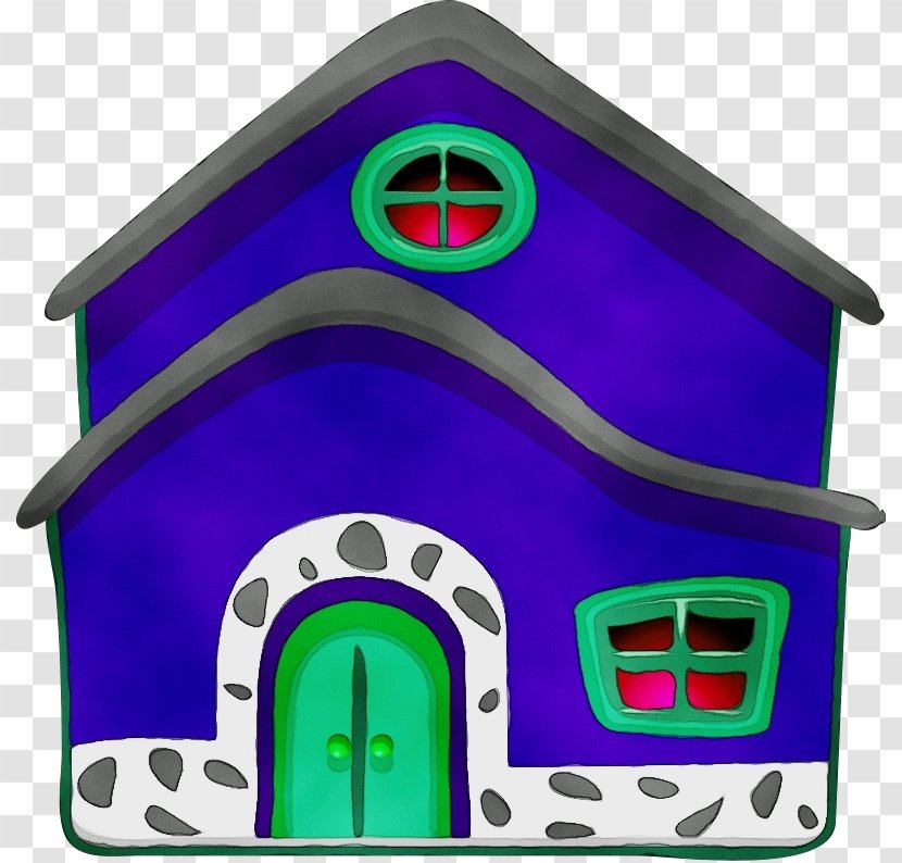 Clip Art House - Wet Ink Transparent PNG