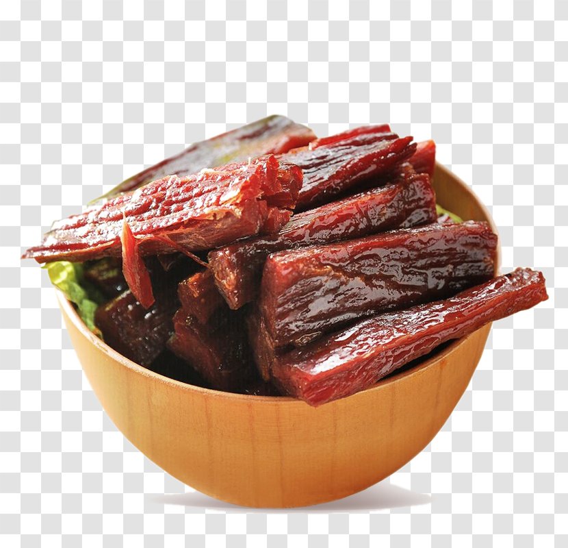Jerky Barbecue Bakkwa Dried Shredded Squid Beef - Sauce Spicy Transparent PNG
