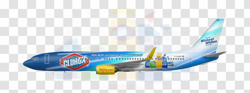 Boeing 737 Next Generation C-40 Clipper Aircraft Air Travel - Fin Transparent PNG