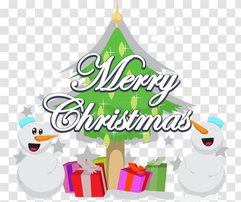 Christmas Tree Gift - Snowman - Gifts Transparent PNG