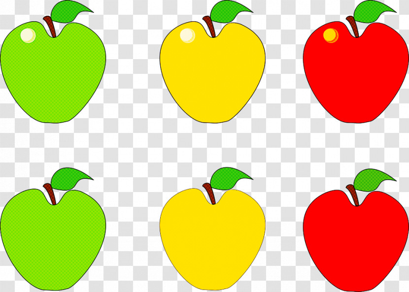 Natural Foods Green Fruit Apple Plant Transparent PNG