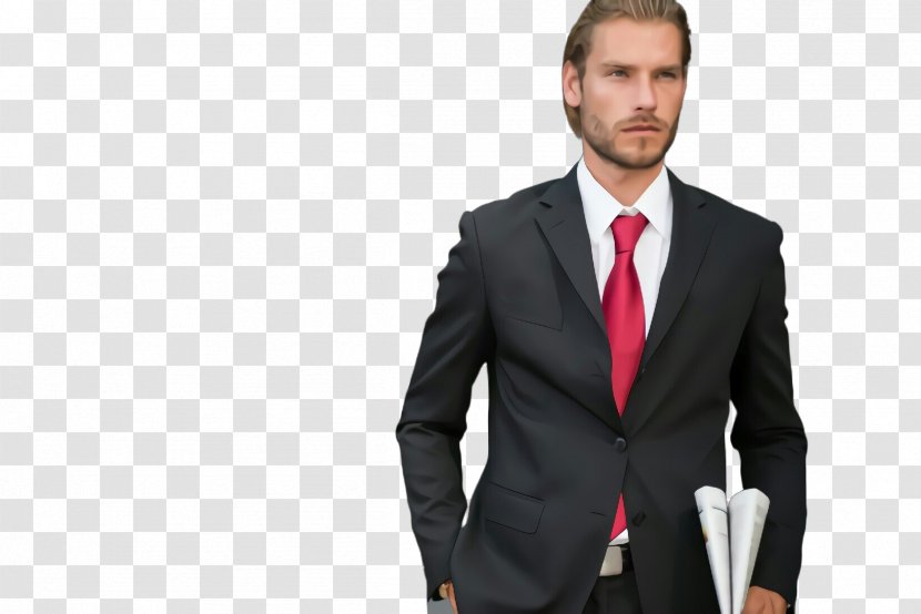 Suit Formal Wear Clothing Tuxedo Blazer - Male - Tie Transparent PNG
