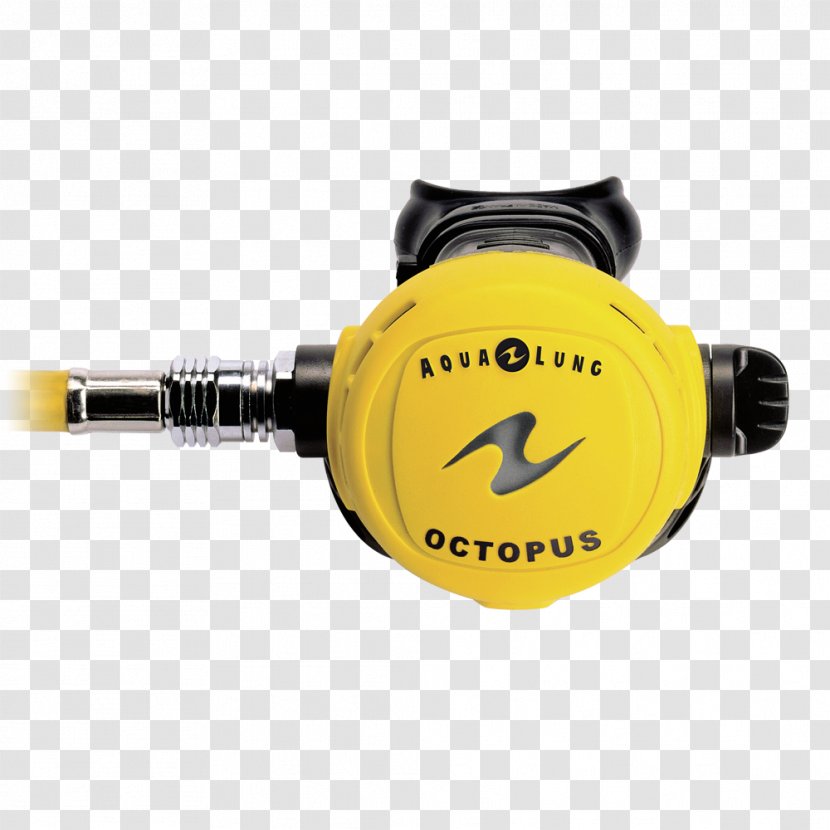 Diving Regulators Scuba Set Aqua-Lung Underwater - Yellow - Personal Items Transparent PNG