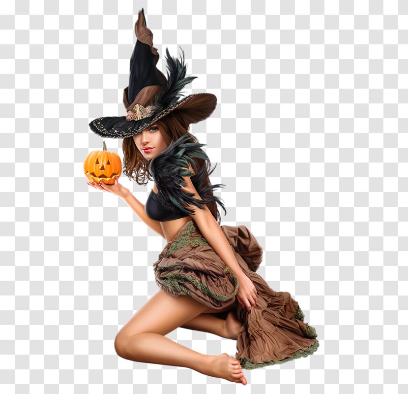 Witchcraft Halloween - Heart - Witch Transparent PNG