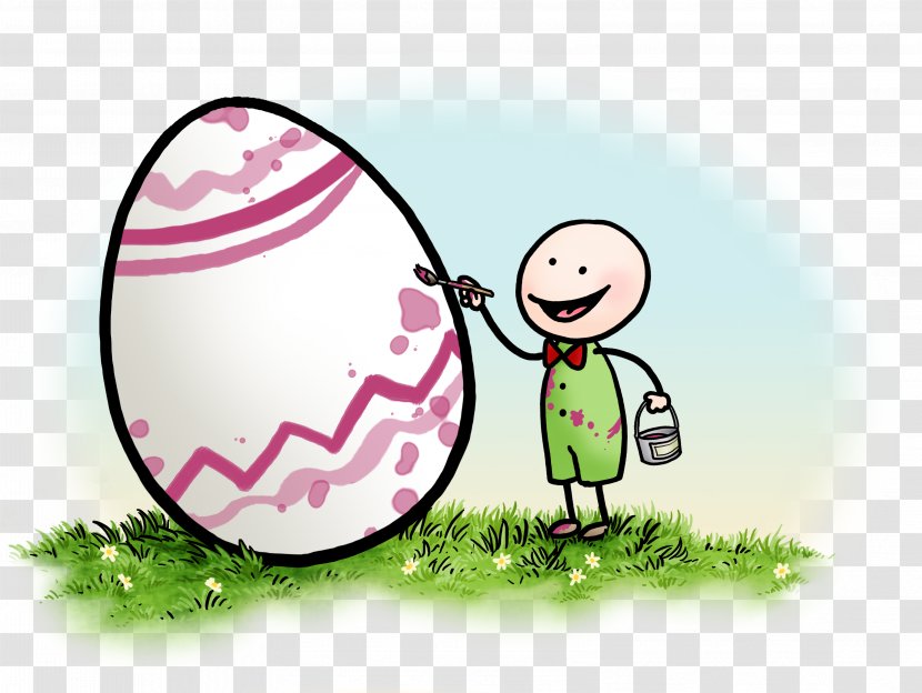 Cartoon Emotion Easter Egg Smile - Homo Sapiens - Eggs Transparent PNG
