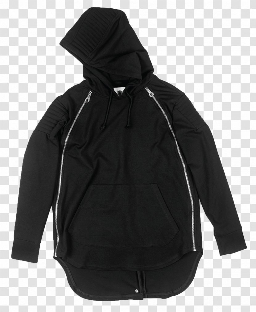 Hoodie Jacket Zipper T-shirt Raincoat - Outerwear Transparent PNG