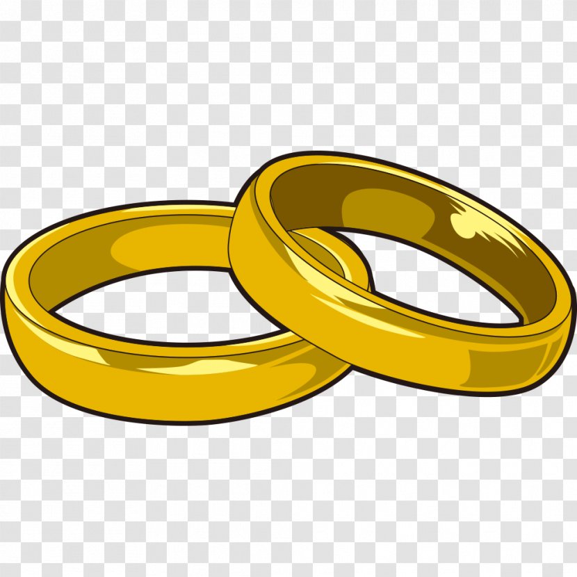 Wedding Ring - Ceremony Supply - Hand-painted Transparent PNG
